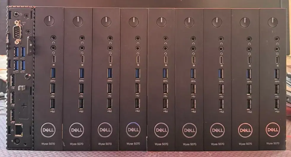 Dell Wyse 5070 씬 클라이언트 10대 일괄